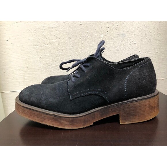 Stone Ridge Aldo Men lace up navy Suede shoes  Casual style  size EU 41 - Picture 1 of 9